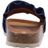 Verbenas - Rocio - Slippers - Blauw - Suède - Ruffles