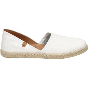 Verbenas - Carmen - Espadrille - Wit - Leer