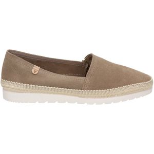 Verbenas - Noa - Espadrilles - Taupe - Suède - Dempende Onderlaag