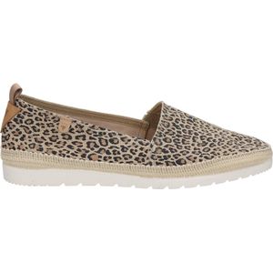 Verbenas Noa dames instapper - Leopard - Maat 38