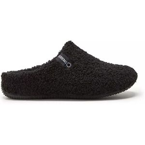 Verbenas York Pantoffels Open - zwart - Maat 36