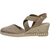 Verbenas Mila Sandalen Touwzool - taupe