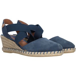 Verbenas Espadrille - Vrouwen - Blauw - Maat 37
