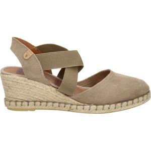 Verbenas Mila Sandalen Touwzool - taupe