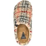 VERBENAS - YORK GALES - Pantoffels - Beige Geruit - Warme Voering