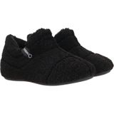 Verbenas Yeti Nairobi dames pantoffel Zwart