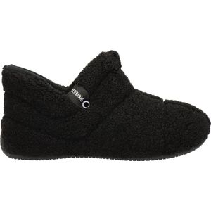 Verbenas - Yeti Nairobi - Pantoffel - Zwart - Faux Fur