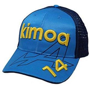 Kimoa FA Alpine 2021 Unisex Adult Cap Formule 1 GO0S21912400 Blauw L, Blauw