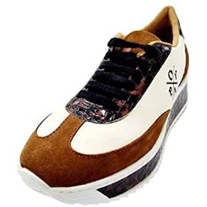 POPA Sneaker Maladeta Lines bruin, damessneaker, maat 36, Bruin, 36 EU