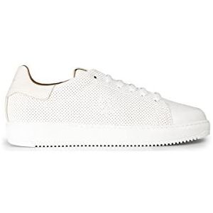 POPA Alcaraz MultiPunto Beig Napa Sneakers voor dames, Wit, 43 EU