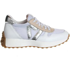 Clic! - CL-20661 Sneakers - Wit Combi - Leer