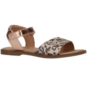 Clic! leren sandalen beige