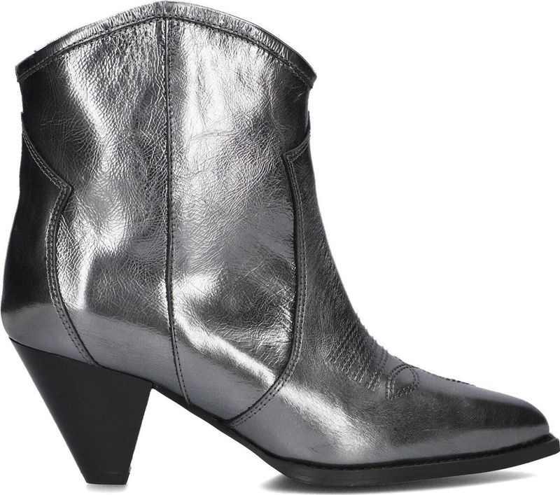 Toral Cream Enkellaarsjes Dames - Zilver