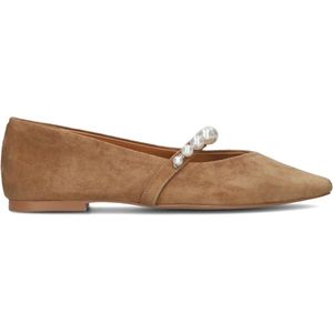 Toral - Perla - Ballerina's - Camel - Suède