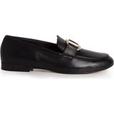Toral - 10644 - Schoenen - Zwart - Leer - Loafer met Leren Bandje