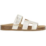 Clic! - Leren Slippers - Goud