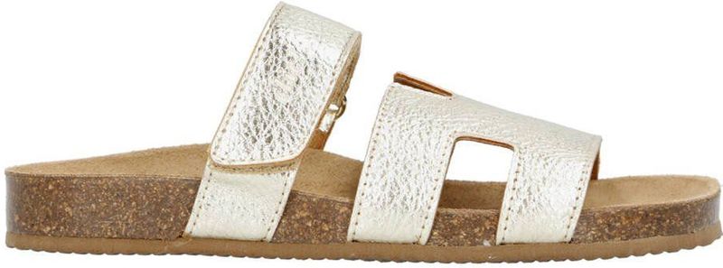 Clic! - Leren Slippers - Goud