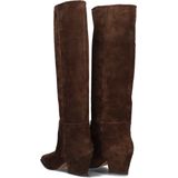 Dakota - Damesboots - Donkerbruin - Suède - Lederen Binnenkant