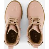 Clic! - Enkellaarsjes - Lakleer - Zwart - Strik en Ritssluiting