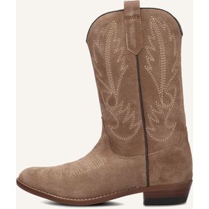 Clic! 20200 Laarzen - Suède - Meisjes - Taupe - Maat 31