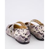 Toral - Coeur - Ballerina's - Zwart - Vegan - Leren Binnenkant