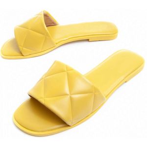 Montevita Flat Sandal Palanti3 In Amarillo