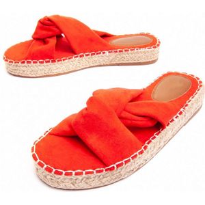 Montevita Flat Sandal Palanti4 In Rojo