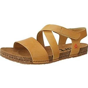 Art Dames 0447 Mojave Vachetta Sun/Creta Open teen sandalen, Gele zon zon, 36 EU