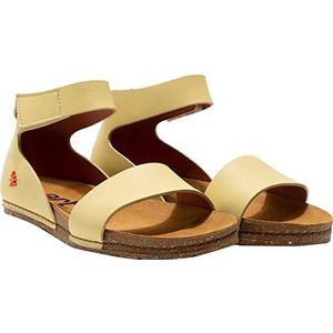 ART 0382 Kreta, damessandalen, Geel Tarwe, 36 EU