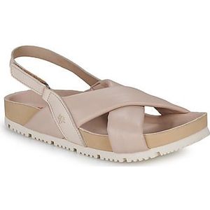 ART - Softlight - Damessandalen - Beige - Leren Sandalen met Kurkzolen