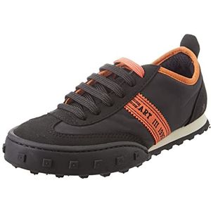 ART Cross Sky, uniseks sneakers, oranje en zwart.