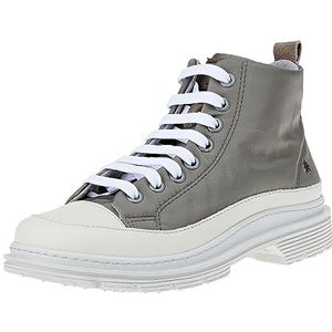 Damen Elegante Stiefelette Birmingham 1895 Grau  Taupe Texti... 41