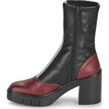 Art - BERNA - Enkellaarsjes - Zwart - Leer