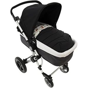 Sac pour nacelle Rosy Fuentes - Sac universel pour bébé - Sac nid - Housse pour nacelle à deux usages - Résistant et durable 0-gris