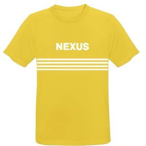 Nexus Sulawesi T-shirt, volwassenen, uniseks, geel, XL
