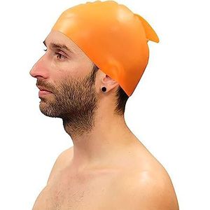 Pak van 10 - Softde Zwemmende Siliconen Caps met Vin - Badmutsen