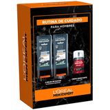 L'oreal Paris Men Expert Vitalift 5 Gezicht Creme Geschenkset - Met 2 x Douchegel Magensium Defense & 1 x 50ml. Creme