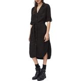 Pepe Jeans - Overhemdjurk - Zwart - 100% Andere Vezels