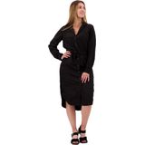 Pepe Jeans - Overhemdjurk - Zwart - 100% Andere Vezels