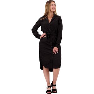 Pepe Jeans - Overhemdjurk - Zwart - 100% Andere Vezels