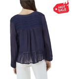 Pepe Jeans - Arvana_Pl 303947 - Blouse - Groen - Polyester