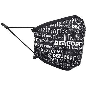 Desigual Uniseks masker voor volwassenen, zwart, 1 stück (1er Pack)