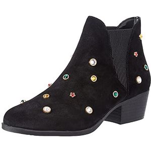 Desigual Dames Shoes_Dolly_Jewel Enkellaars, zwart, 39 EU