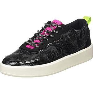 Desigual Dames Shoes_Fancy_Black Sneakers, zwart, 36 EU