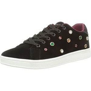 Desigual Dames Shoes_Cosmic_Jewels Sneakers, zwart, 37 EU