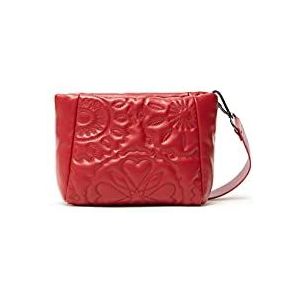 Desigual Dames BOLS Big Amber Across Body Bag, Rood, One Size, rood, One Size