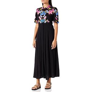 Desigual Dames Vest_Grenoble casual jurk, zwart, XS