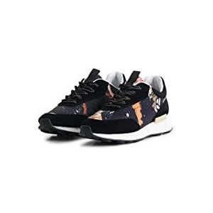 Desigual Dames Shoes_Jogger Sport 2000 Black Sneaker, 36 EU