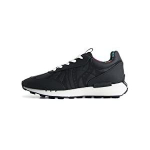 Desigual Dames Shoes_Jogger_Retro 2000 Black Sneaker, 41 EU