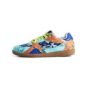 Desigual Shoes_heri_mermail 9019 Tutti Fruti sneaker dames, Materiaal verwerking